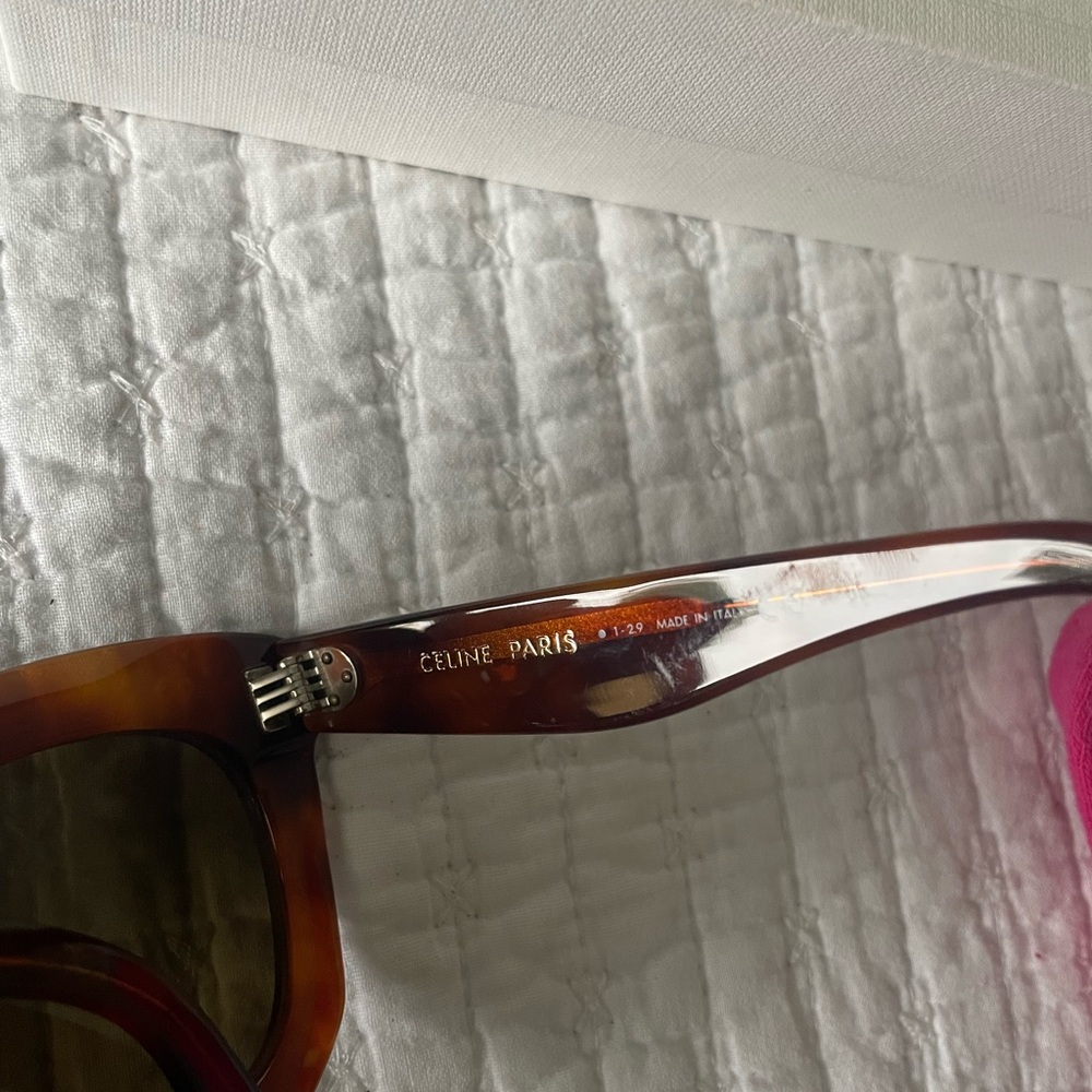 Celine Tortoise Butterfly Sunglasses - Picture 3 of 7